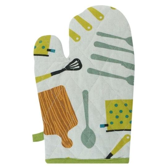 Happy Living Assorted Printed Oven Glove 18 x 28 cm