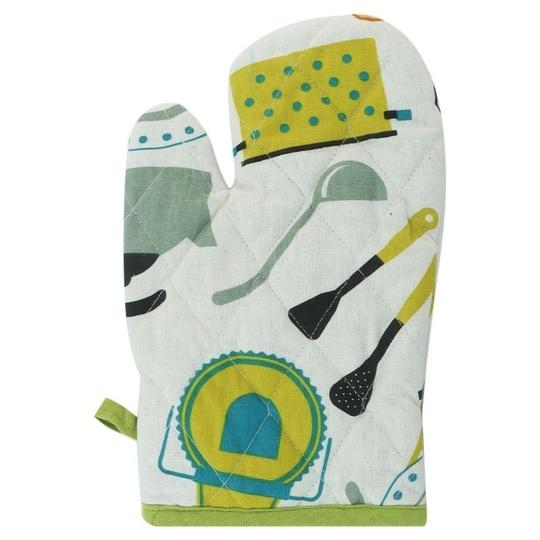 Happy Living Assorted Printed Oven Glove 18 x 28 cm