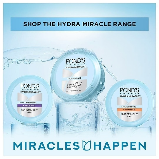Pond's Super Light Hydrated Glow Gel 200 ml