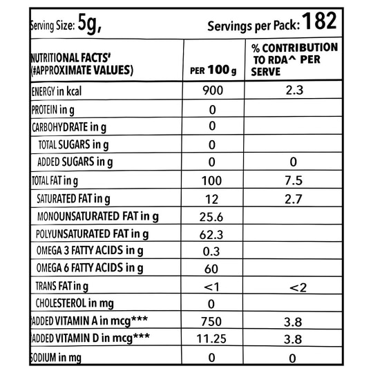Independence Refined Sunflower Oil 1 L