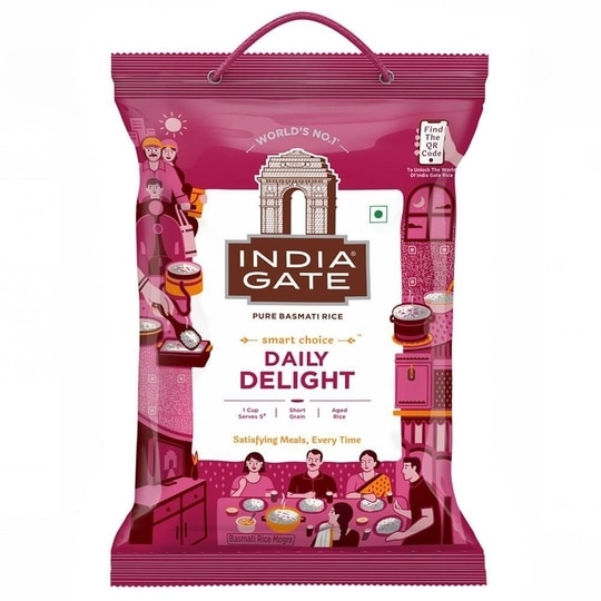 India Gate Daily Delight Pure Basmati Rice 5 kg