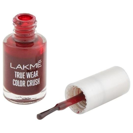 Lakme True Wear Purple Color Crush Nail Polish Bottle 6 ml (403)