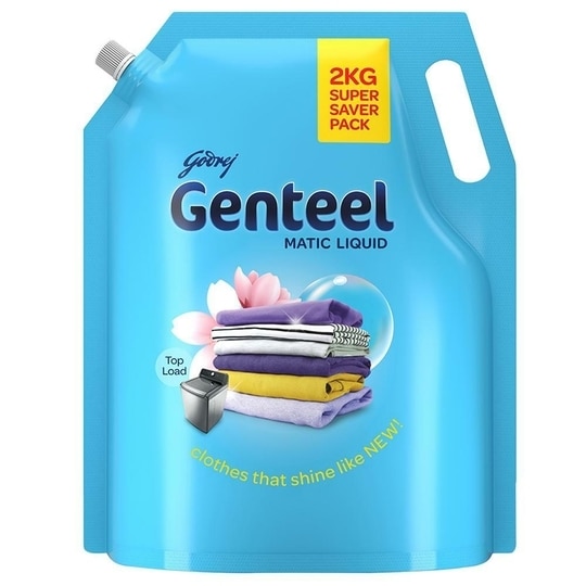 Godrej Genteel Matic Top Load Liquid Detergent 2 kg