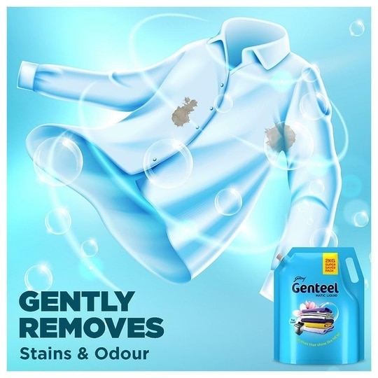 Godrej Genteel Matic Top Load Liquid Detergent 2 kg