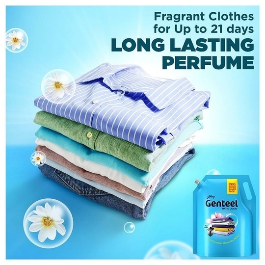 Godrej Genteel Matic Top Load Liquid Detergent 2 kg