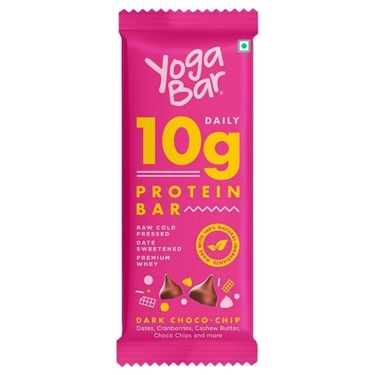 Yogabar Protein Dark Chocolate and Cranberry Bar 50 g
