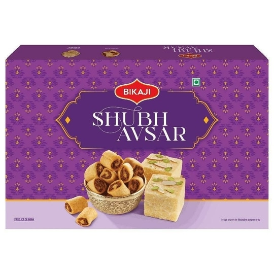 Bikaji Shubh Avsar Assorted Sweet Gift Pack 550 g