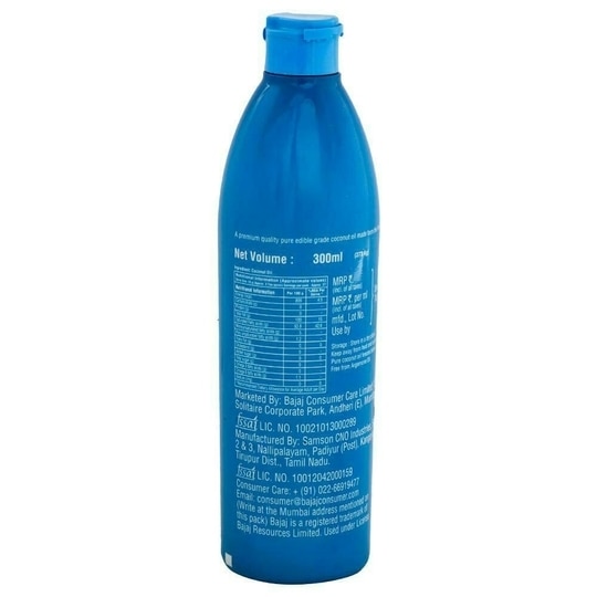 Bajaj Pure Coconut Oil 300 ml