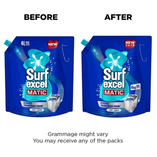 Surf Excel Matic Top Load Liquid Detergent 4 kg