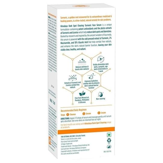 Himalaya Dark Spot Clearing Turmeric Face Serum 30 ml