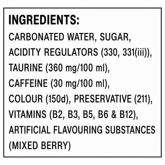 Campa Gold Boost Energy Drink 185 ml