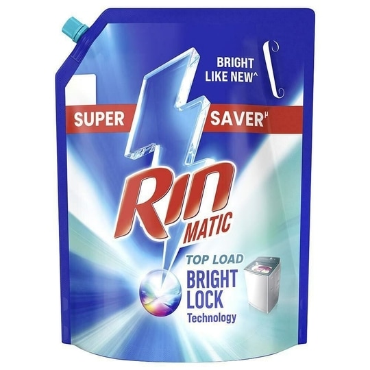 Rin Matic Top Load Bright Lock Technology Liquid Detergent 4 kg