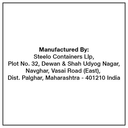 Steelo Plastic Bottle Puro Opaque 1 L