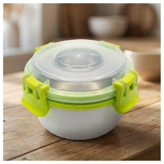 Home One Assorted Stainless Steel Smartlock Container 300 ml