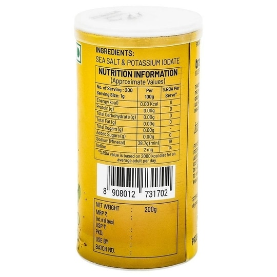 Dr Brand Iodised Sea Salt 200 g