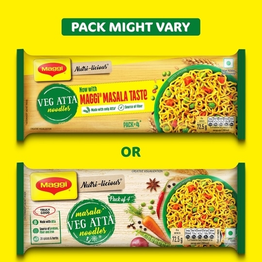 Maggi Nutri-Licious Masala Veg Atta Noodles 290 g