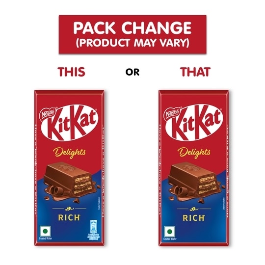 Nestle KitKat Delights Rich Chocolate Coated Wafer 150 g