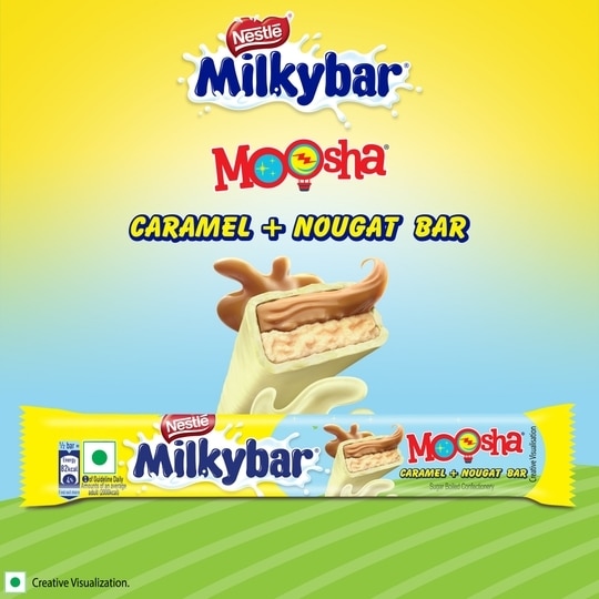Nestle Milkybar Moosha Caramel & Nougat Bar 38 g