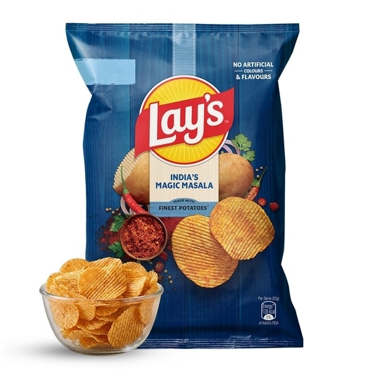 Lay's India's Magic Masala Potato Chips 80 g