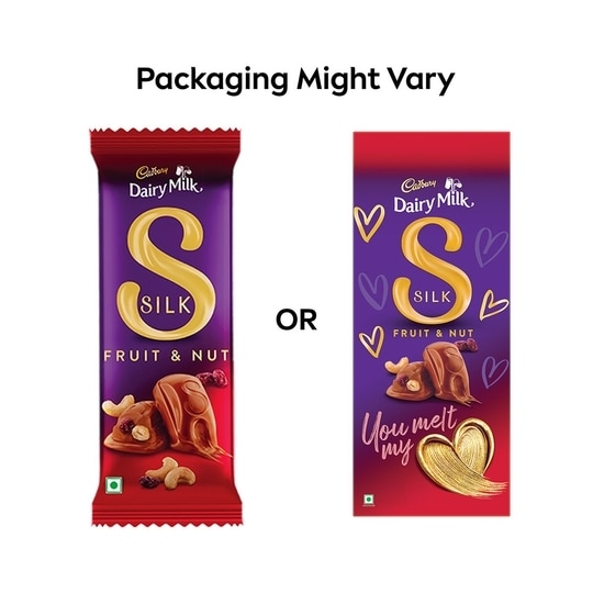 Cadbury Dairy Milk Silk Fruit & Nut Chocolate Bar 129 g