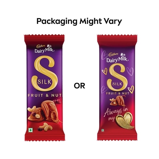 Cadbury Dairy Milk Silk Fruit and Nut Chocolate Bar 51 g