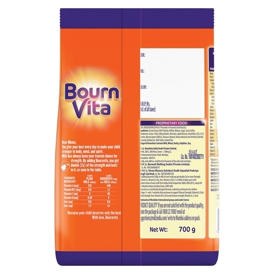 Bournvita Chocolate Nutrition Drink 700 g Pouch