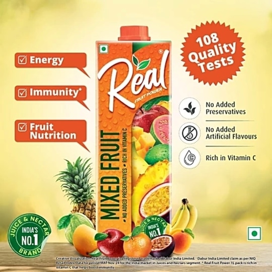 Real Fruit Power Mixed Fruit Drink 1 L