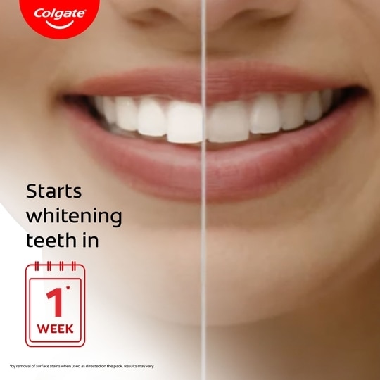 Colgate Visible White Sparkling Mint Toothpaste 100 g (Pack of 2)