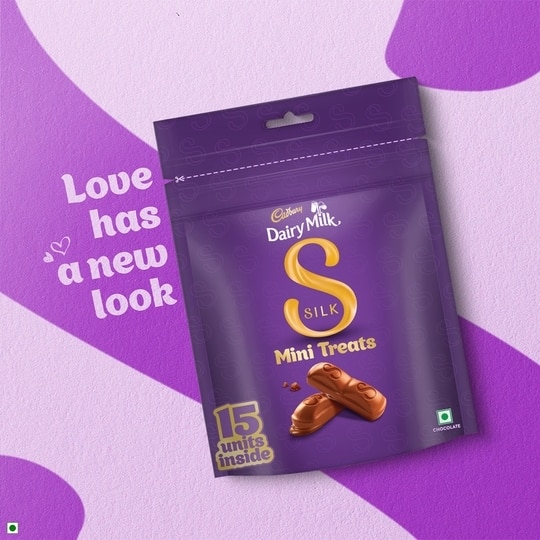 Cadbury Dairy Milk Silk Minis Home Treats Chocolate 135 g
