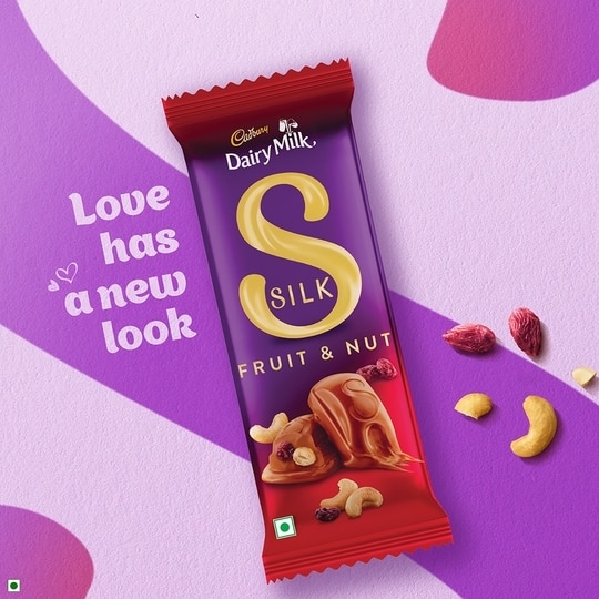 Cadbury Dairy Milk Silk Fruit and Nut Chocolate Bar 51 g