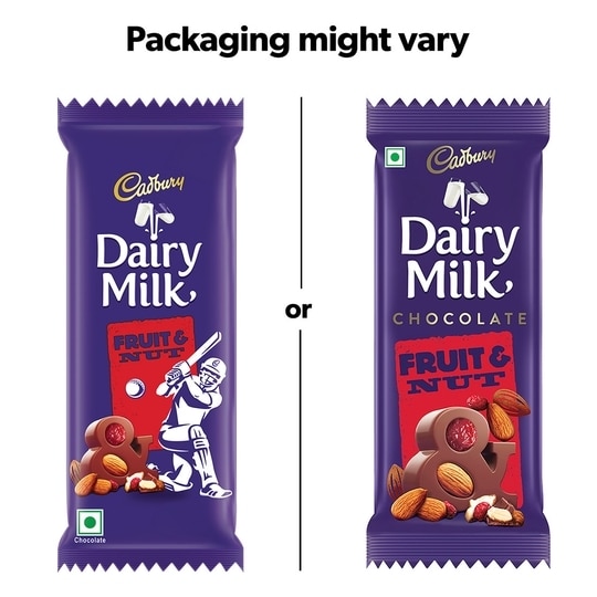 Cadbury Dairy Milk Fruit & Nut Chocolate Bar 36 g
