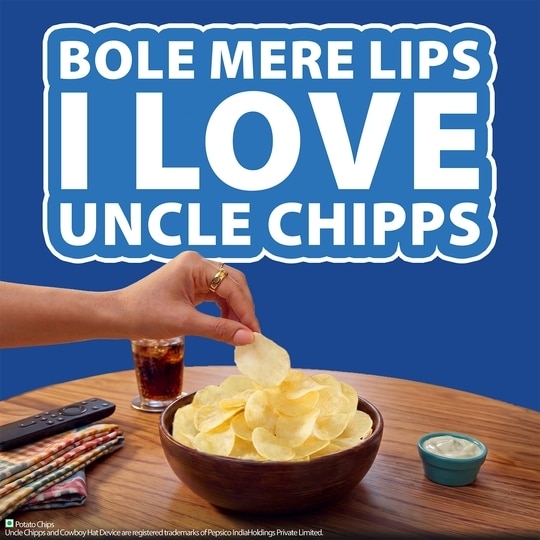 Uncle Chipps Plain Salted Potato 80 g