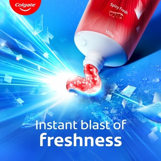 Colgate Maxfresh Ultrafreeze Spicy Fresh Red Gel Toothpaste 150 g