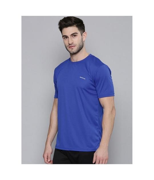 Smartees Round Neck Half Sleeve Tshirt Dark Blue (XL)