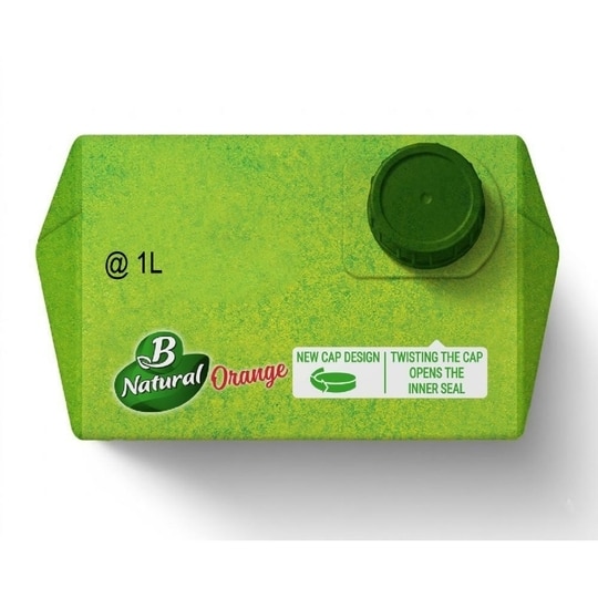 B Natural Orange Juice 1 L