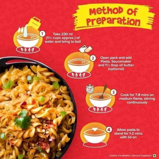 Yippee Suji Masala Pasta Treat 70 g