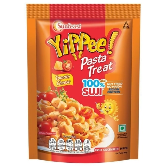 Sunfeast Yippee! Suji Tomato Cheese Pasta Treat 70 g