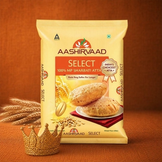Aashirvaad Select Sharbati Wheat Atta 5 kg
