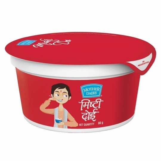 Mother Dairy Misti Doi 80 g (Cup)