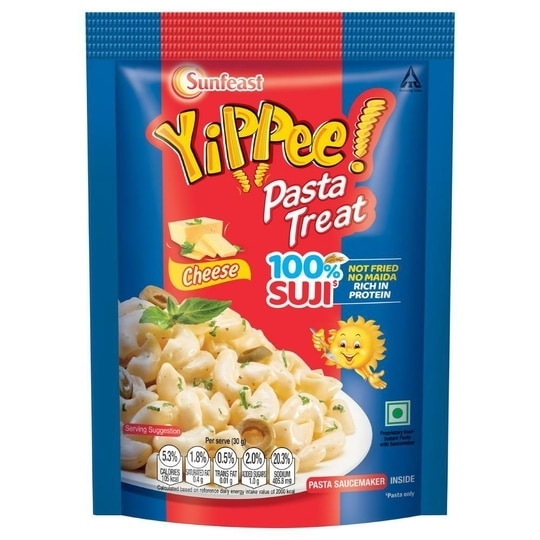 Sunfeast Yippee! Suji Cheese Pasta Treat 70 g