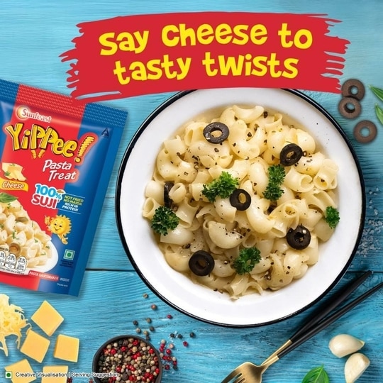 Sunfeast Yippee! Suji Cheese Pasta Treat 70 g