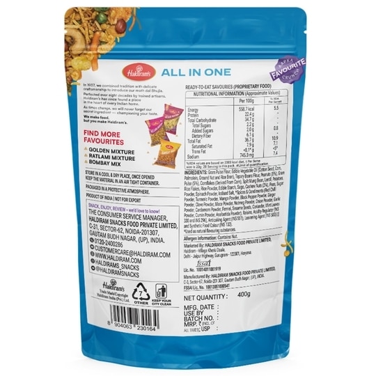 Haldiram's All In One Classic Mixture 400 g