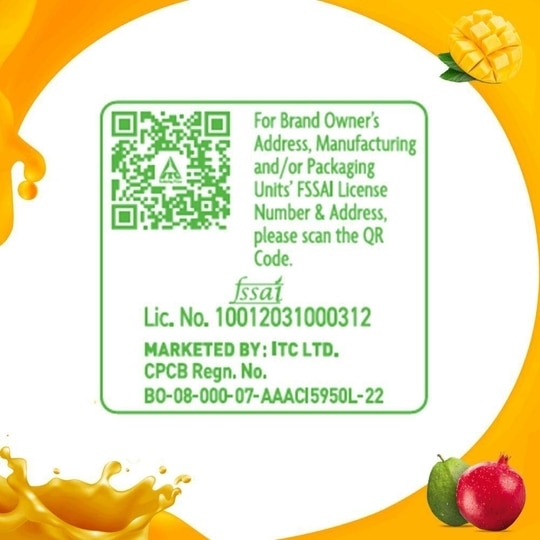 B Natural Mixed Fruit 1 litre