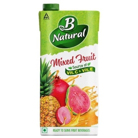 B Natural Mixed Fruit 1 litre