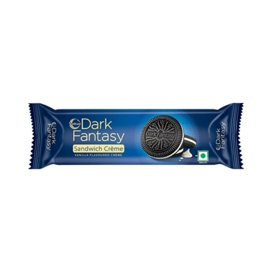 Sunfeast Dark Fantasy Vanilla Sandwich Cream Biscuit 79 g