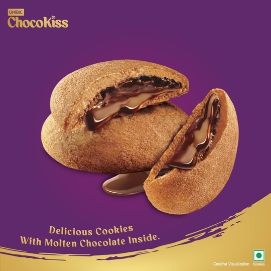 Unibic - Choco Kiss Center Filled Cookies 75 g