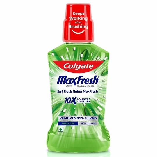 Colgate Maxfresh Fresh Tea Plax Mouthwash 250 ml