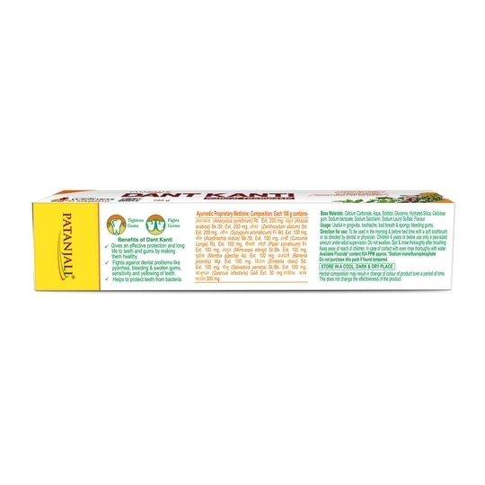 Patanjali Dant Kanti Natural Toothpaste 100 g