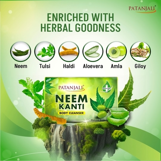 Patanjali Neem Kanti Body Cleanser 75 g
