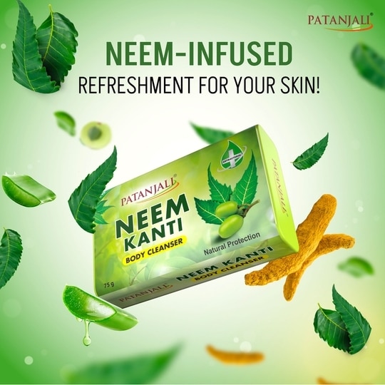 Patanjali Neem Kanti Body Cleanser 75 g
